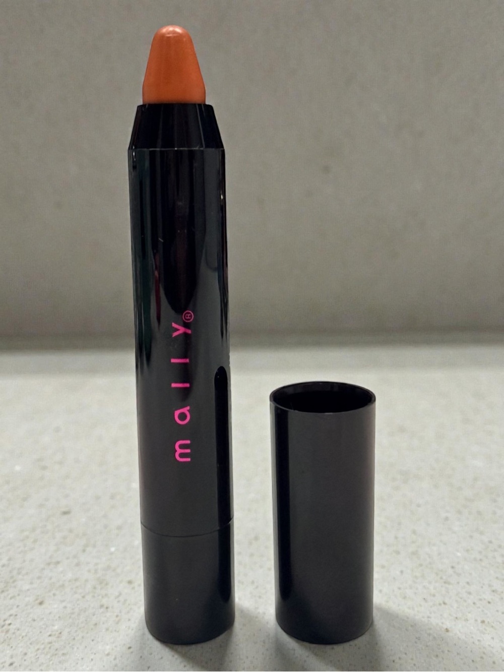 Mally Evercolor Lip Shine Creamy Lip Crayon Lipstick - Toffee Nude Full Size